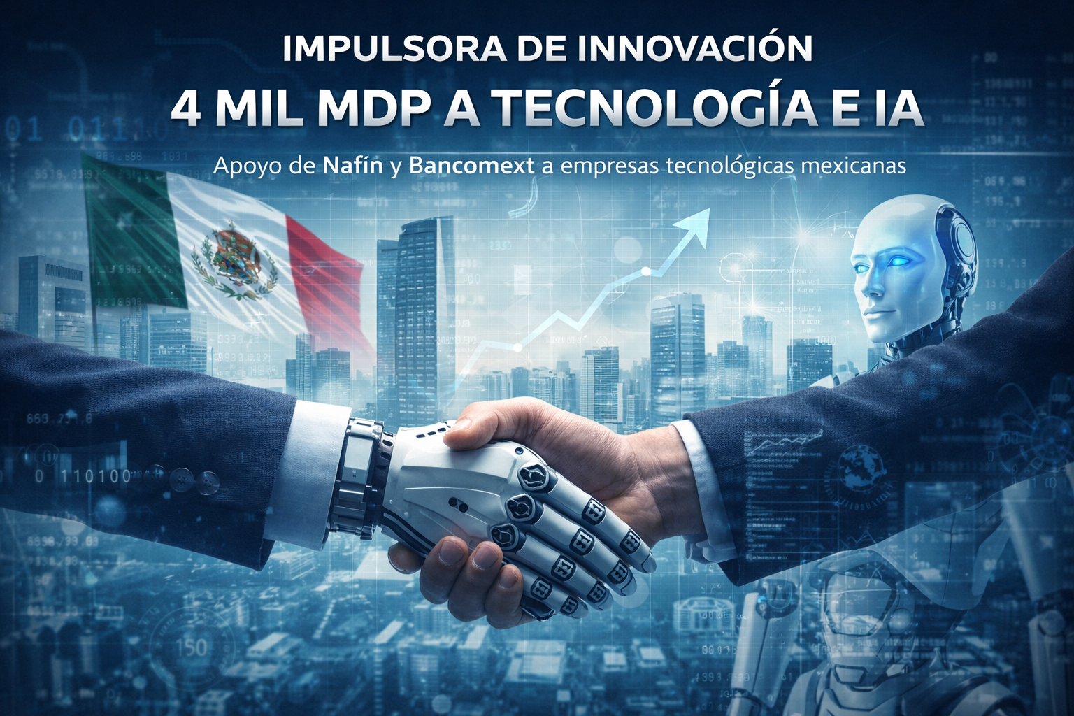 Impulsora de Innovación: 4 mil mdp a tecnología e IA