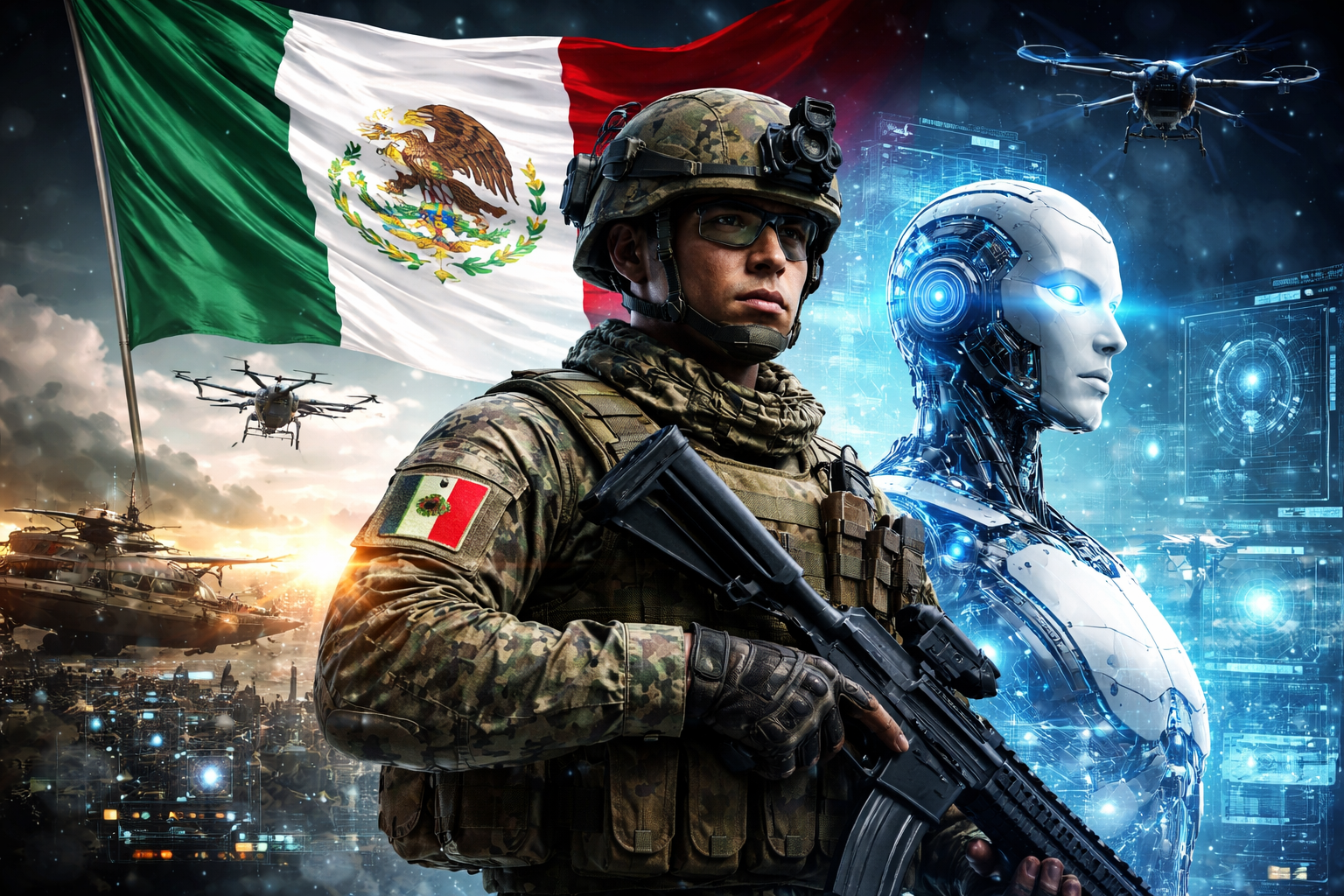 Inteligencia artificial y defensa: lecciones para México