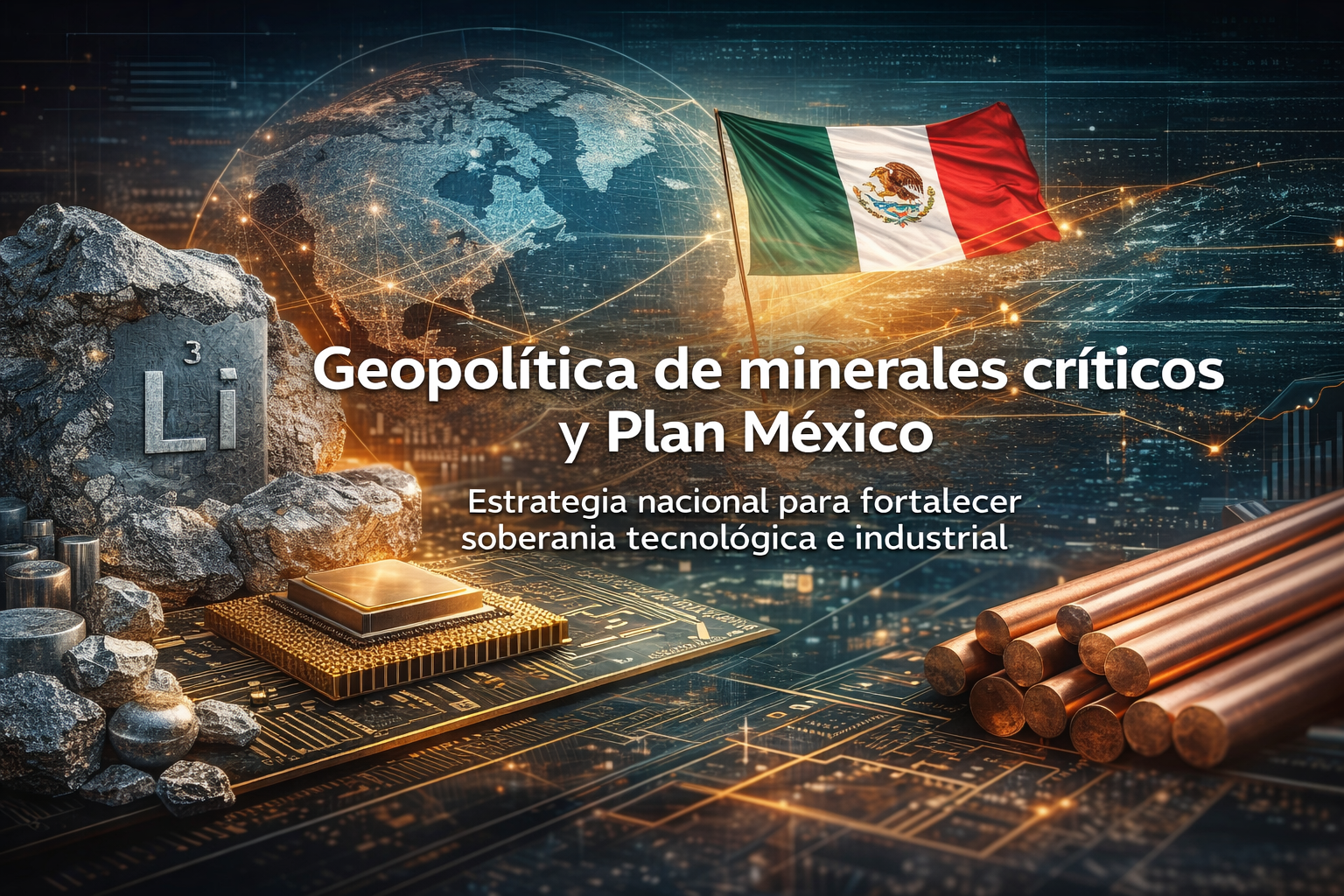 Geopolítica de minerales críticos y Plan México