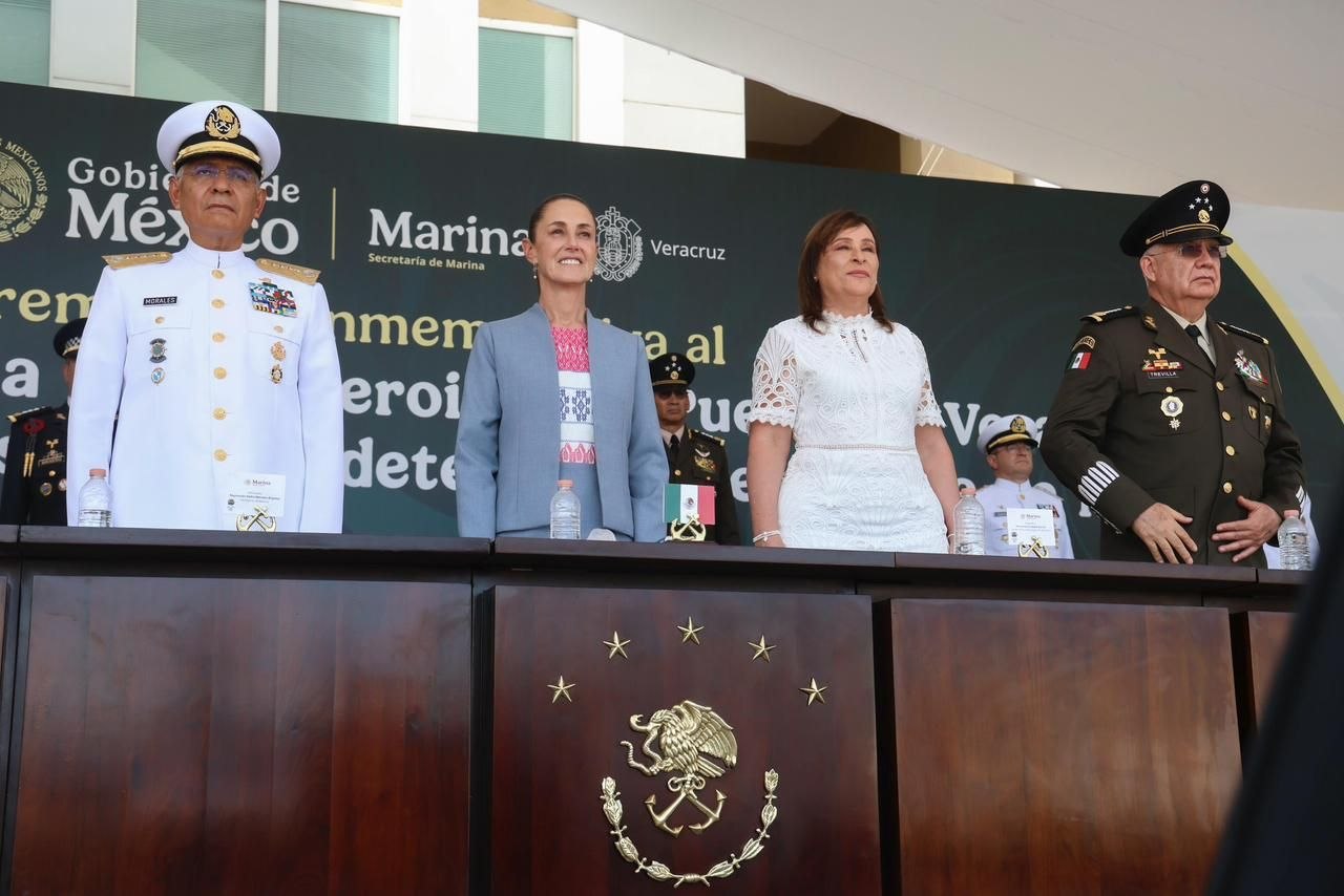 Claudia Sheinbaum: “El amor a la patria vence al entreguismo y la ambición” en el 112° Aniversario de la Defensa del Puerto de Veracruz