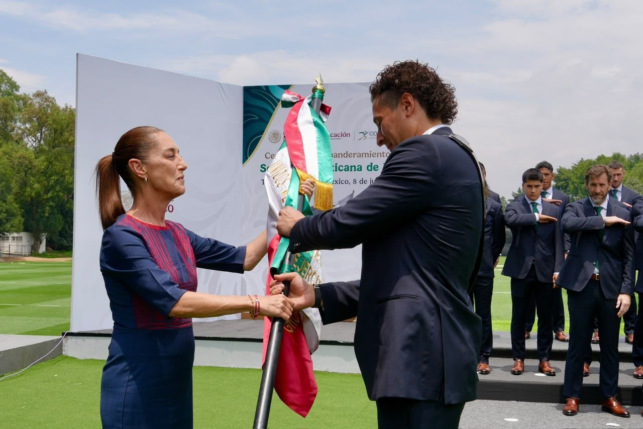 Sheinbaum abandera al Tri para el Mundial 2026.