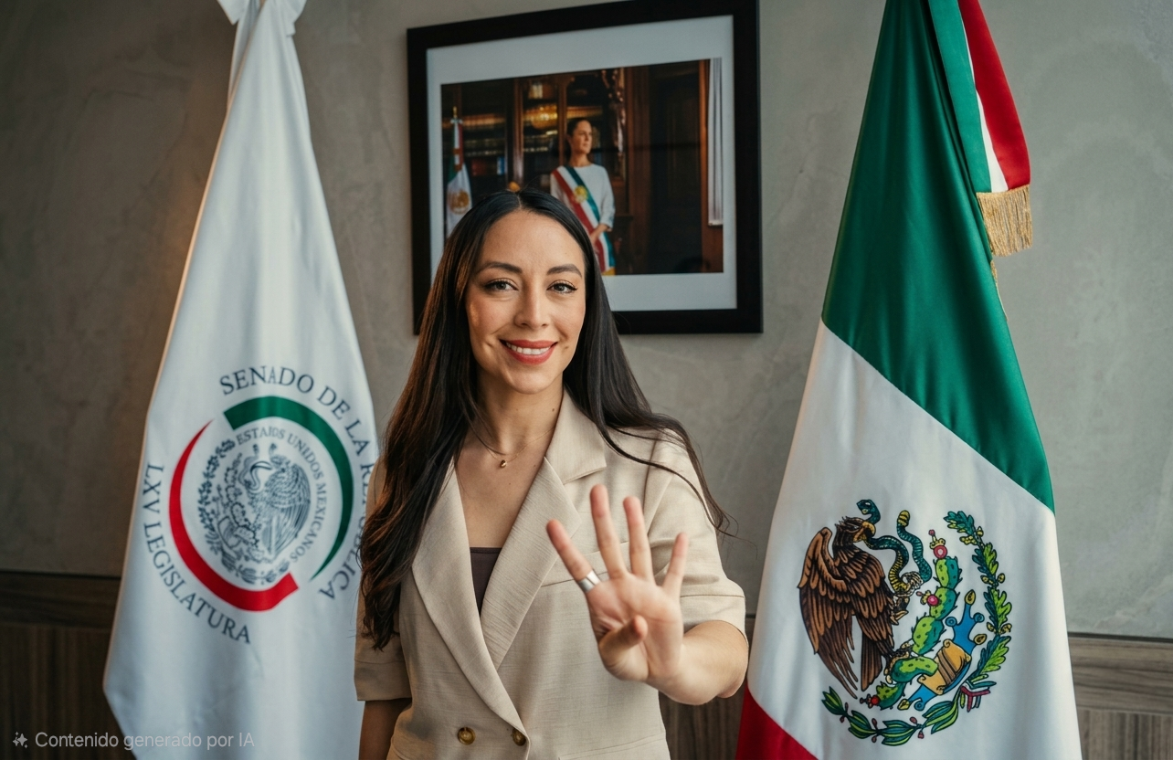 Julieta Ramírez pide licencia al Senado por gubernatura BC