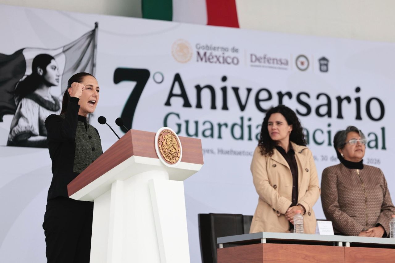 Guardia Nacional cumple 7 años: homicidios dolosos bajan 46% en México.