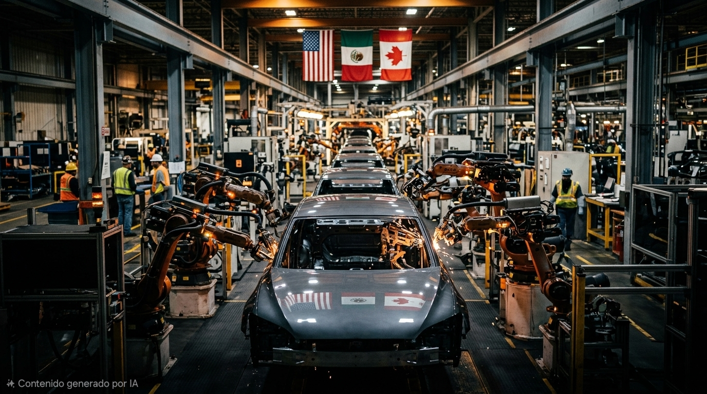 Industria automotriz de EE.UU. exige extensión urgente del T-MEC.