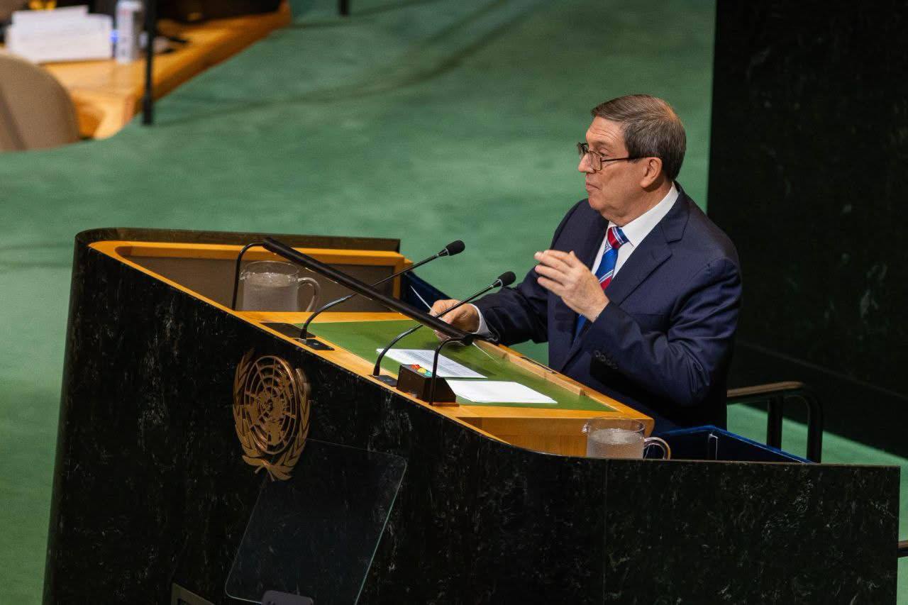 Cuba denuncia en ONU bloqueo naval y genocidio de EE.UU.