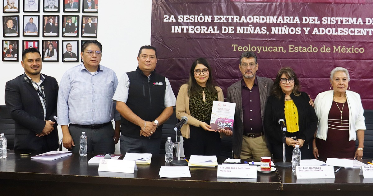 Teoloyucan: modelo SIPINNA referente en protección infantil.