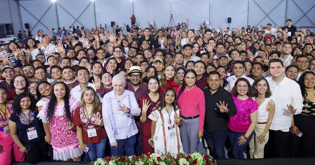 Morena realiza campamento juvenil #JovenEsMorena en Chiapas