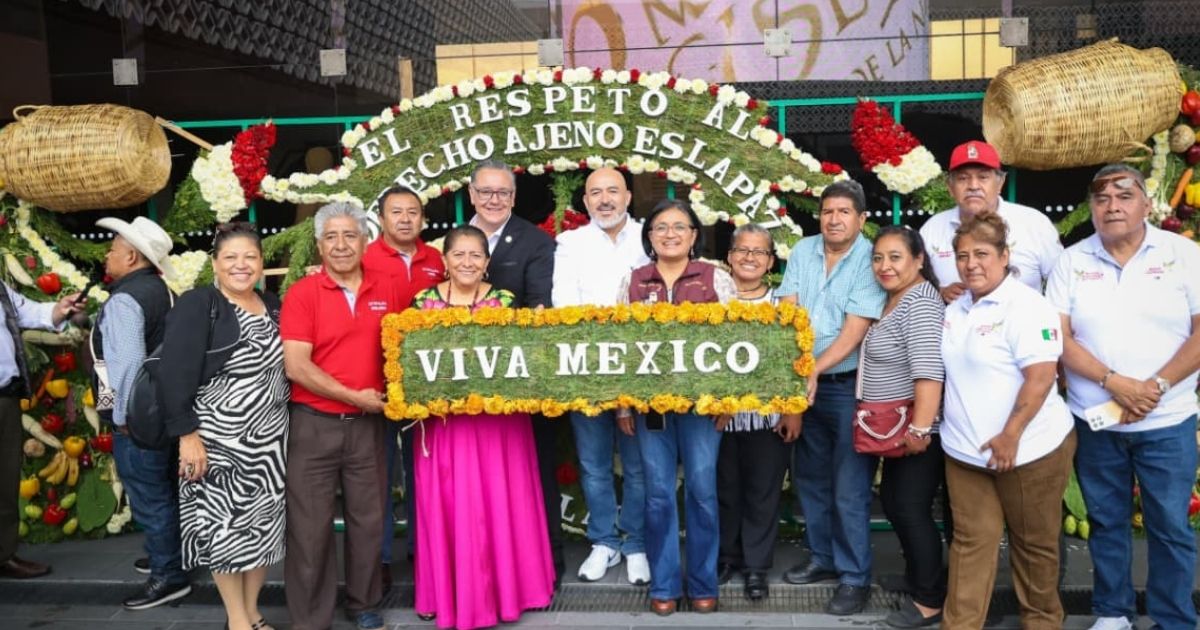 Iztapalapa prepara Fiestas Patrias y reconoce tradición floral
