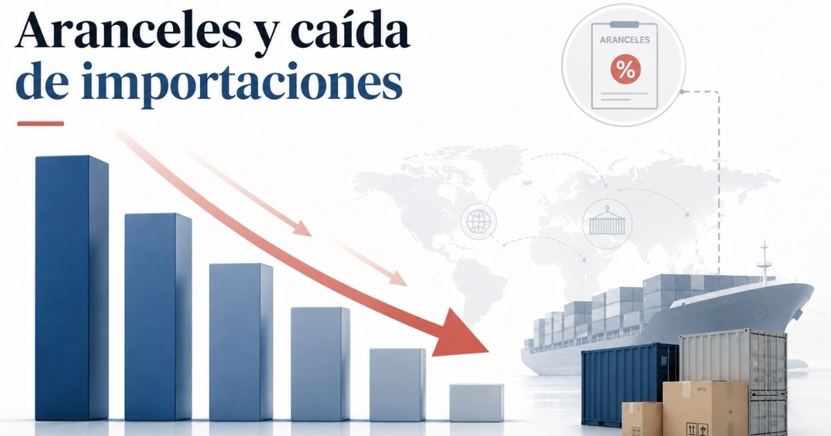 Aranceles reducen 23.2% importaciones de países sin TLC