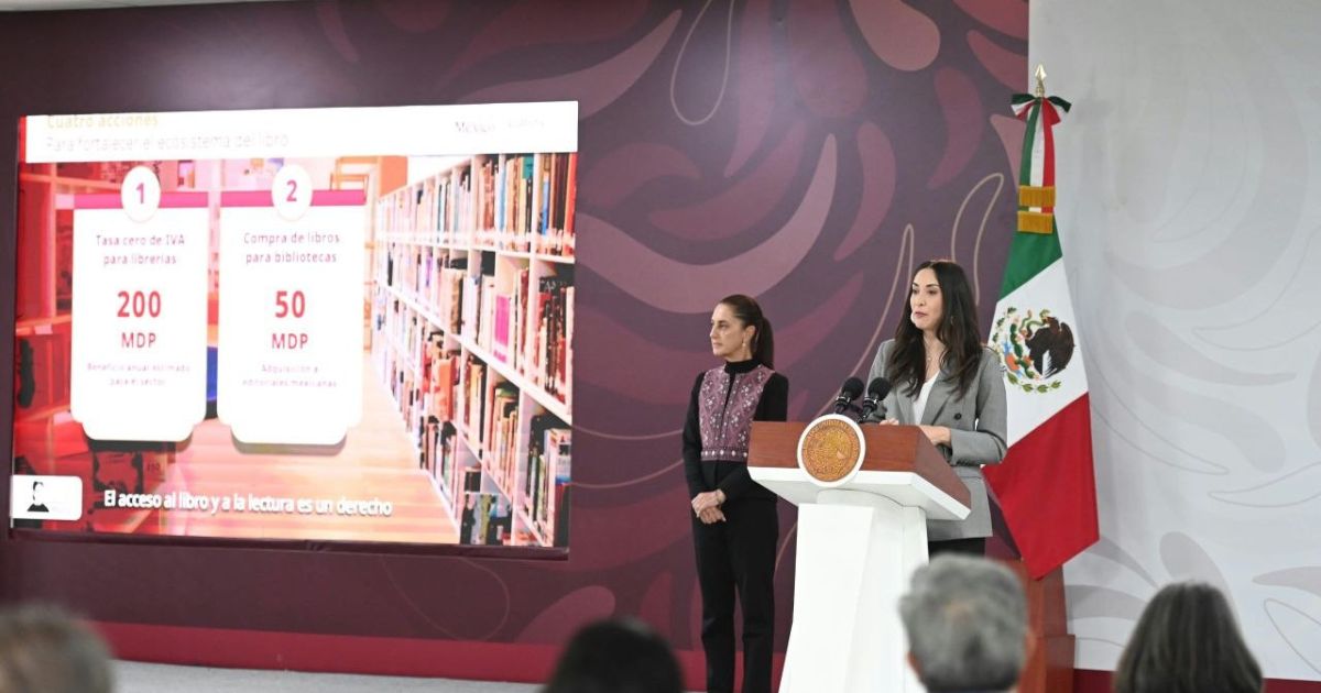 Tasa cero IVA para librerías avanza en Paquete 2027