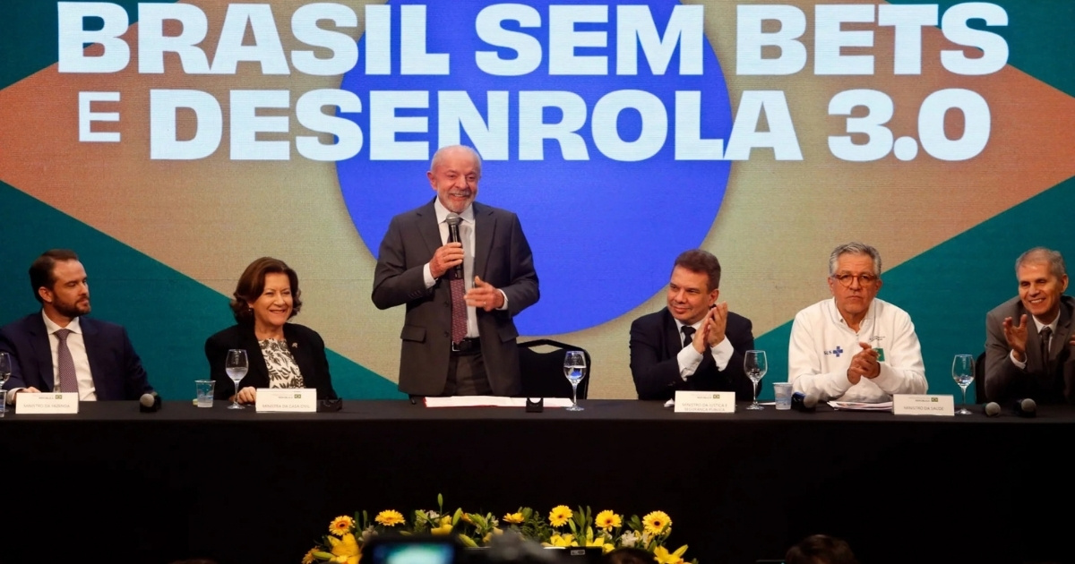 Lula prohíbe las apuestas online en Brasil