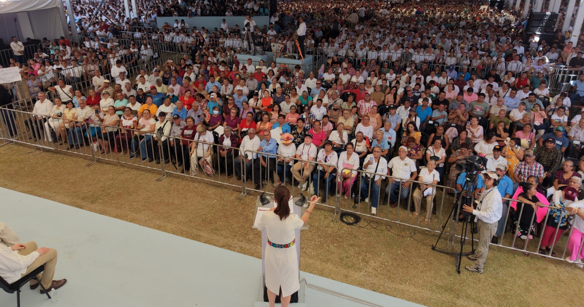 Inversión en Tabasco supera 50 mil mdp: Sheinbaum