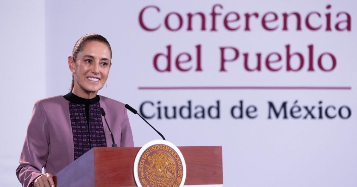 Sheinbaum agradece a AMLO sus palabras sobre el libro Pueblo
