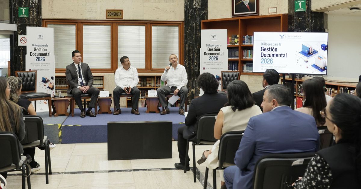 Gestión documental: SCJN resguarda 7.5 km de archivos