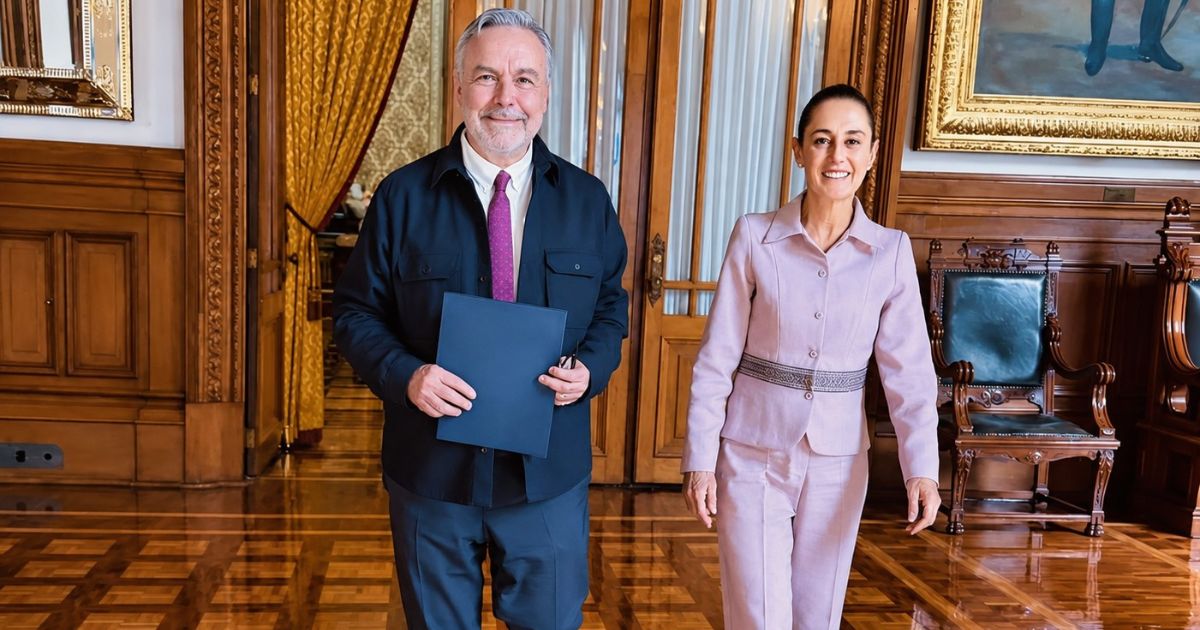 Ramírez Cuéllar consolida agenda con Claudia Sheinbaum