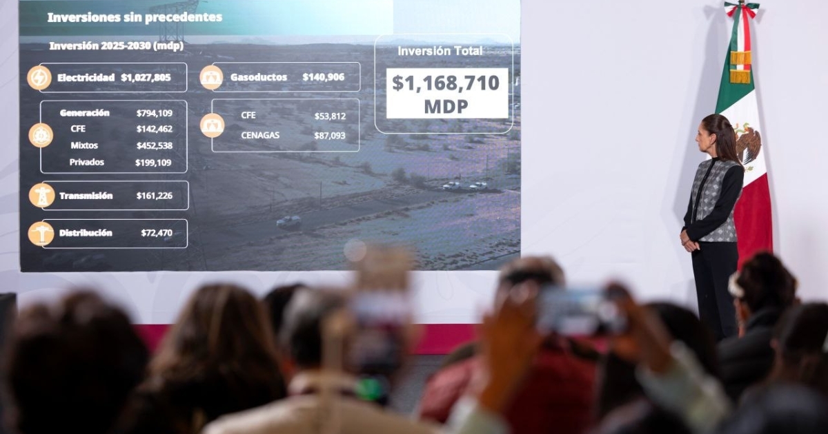 México proyecta 1.17 billones para el sector energético