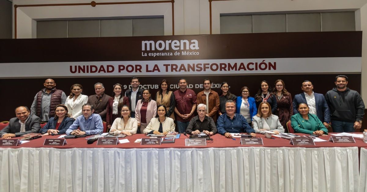Morena reúne a coordinadores estatales rumbo a 2027