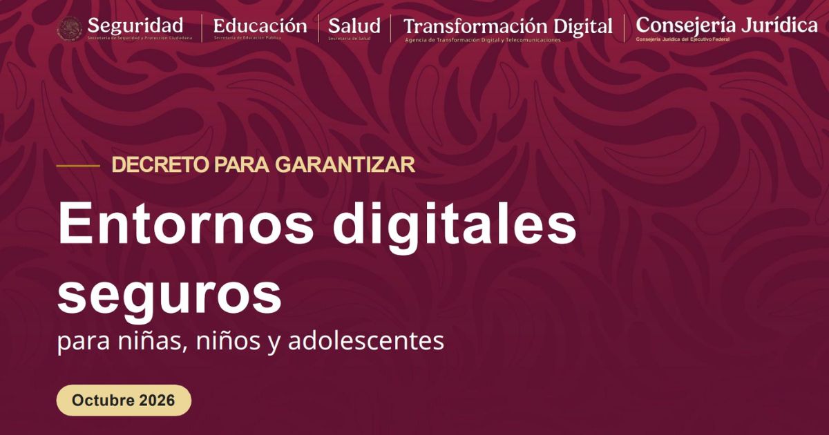 Sheinbaum firma decreto de entornos digitales seguros