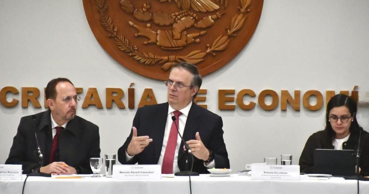 Ebrard informa a diputados sobre negociaciones comerciales
