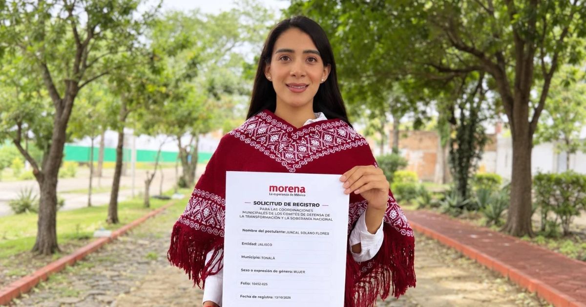 Juncal Solano busca coordinación de Morena en Tonalá