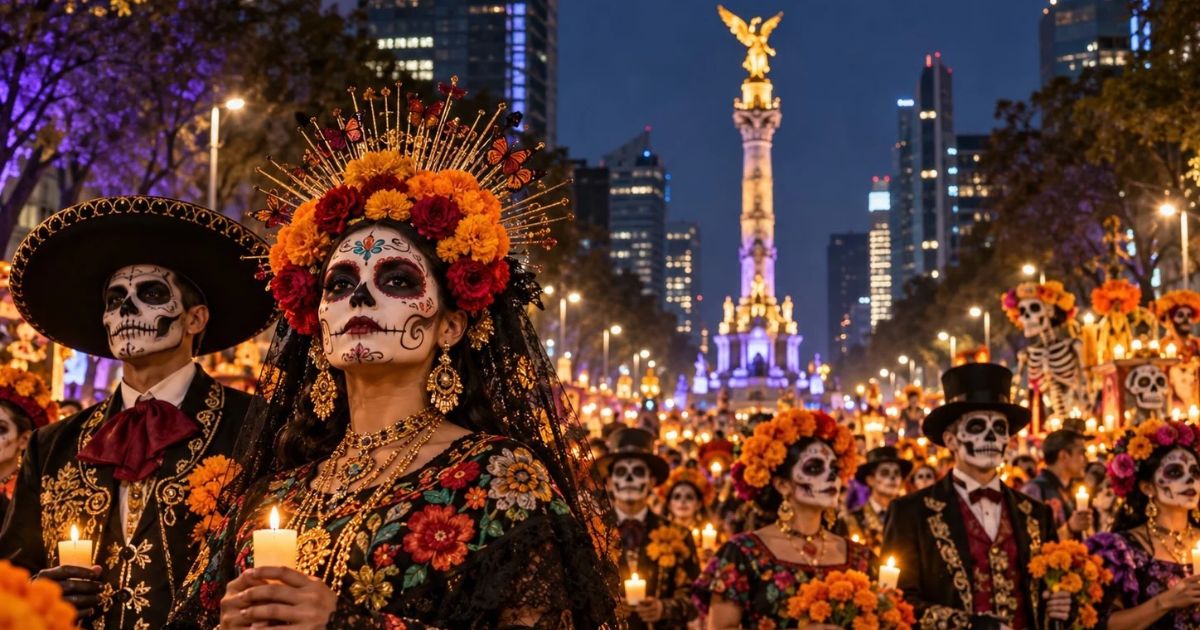 Mega Procesión de Catrinas 2026: horario y ruta en CDMX