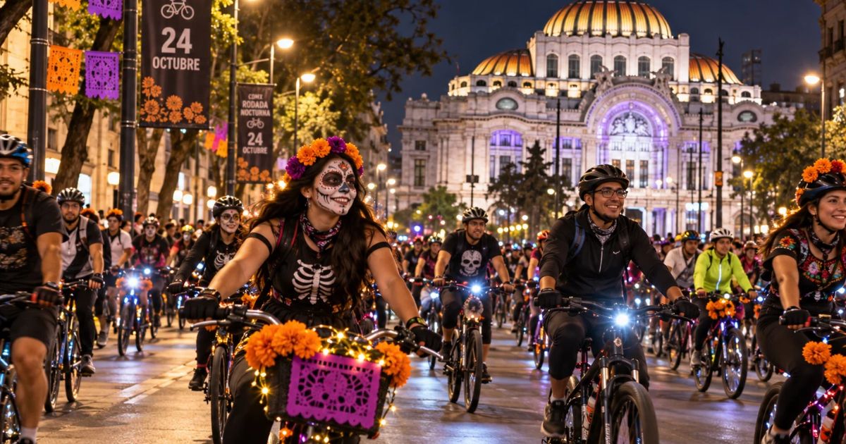 La rodada nocturna CDMX 2026: horario y ruta