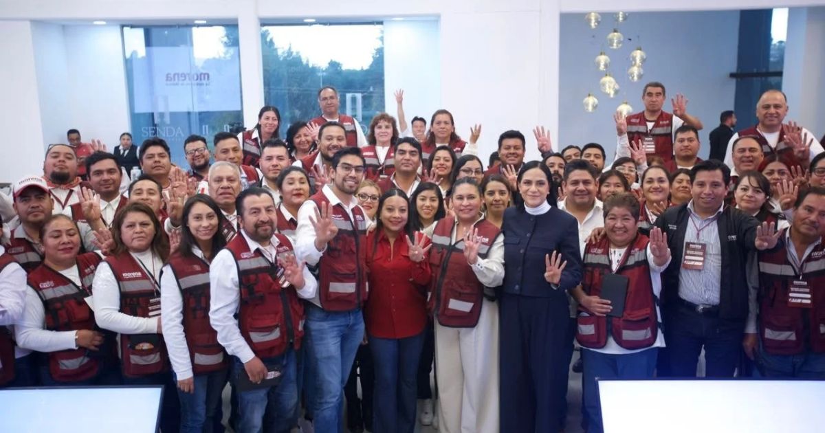 Montiel y Ana Lilia Rivera refuerzan Morena en Tlaxcala
